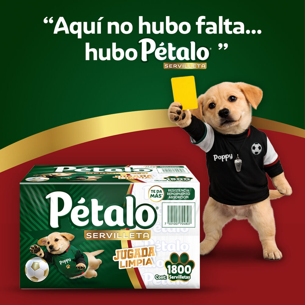 Servilleta Hoja Sencilla P&eacute;talo 4 / 450 hojas image number 2